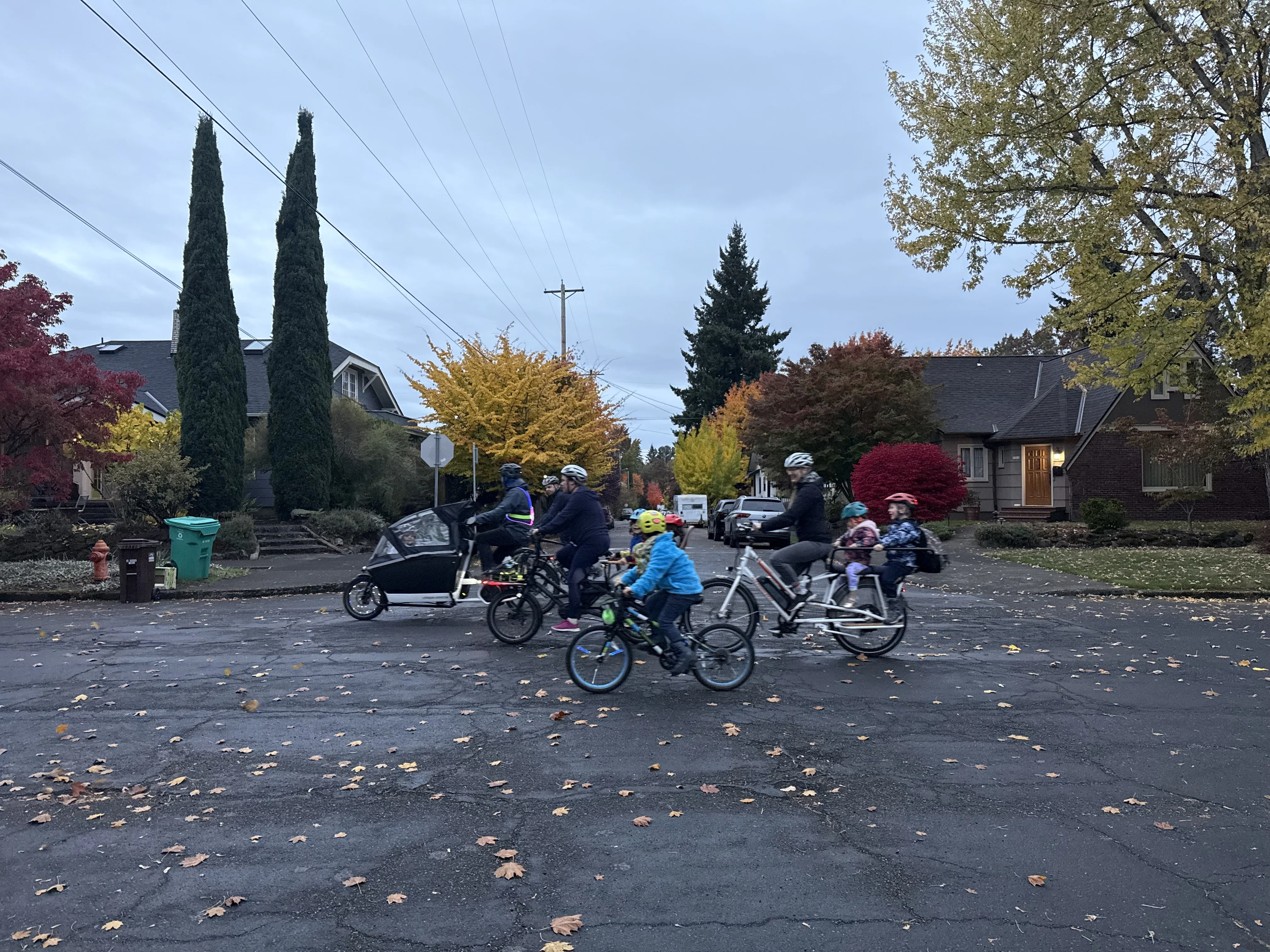 The Ivy School Bike Bus