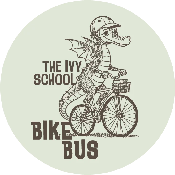 The Ivy School Bike Bus Route Map