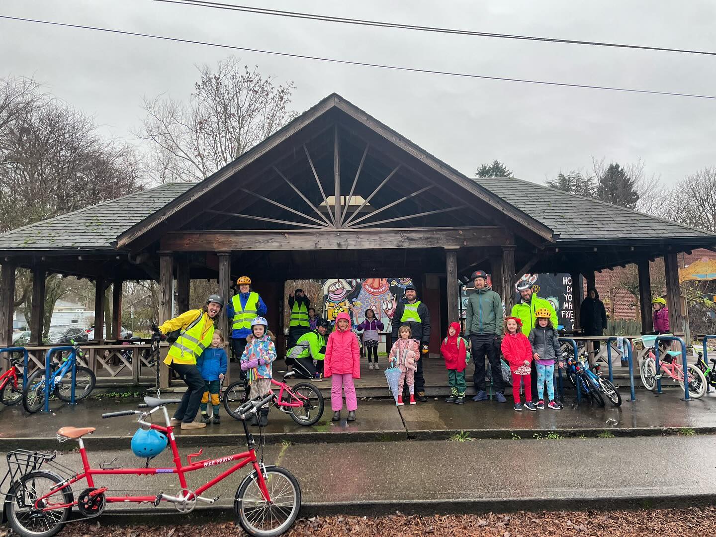 Abernethy Bike Bus Route Map