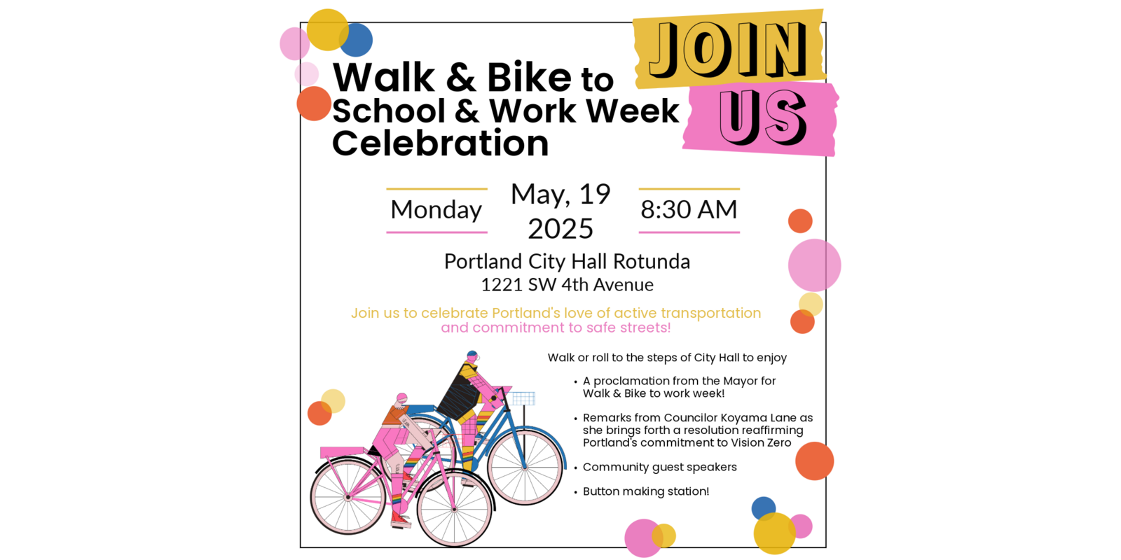 Bike Bus Week! May 19-23