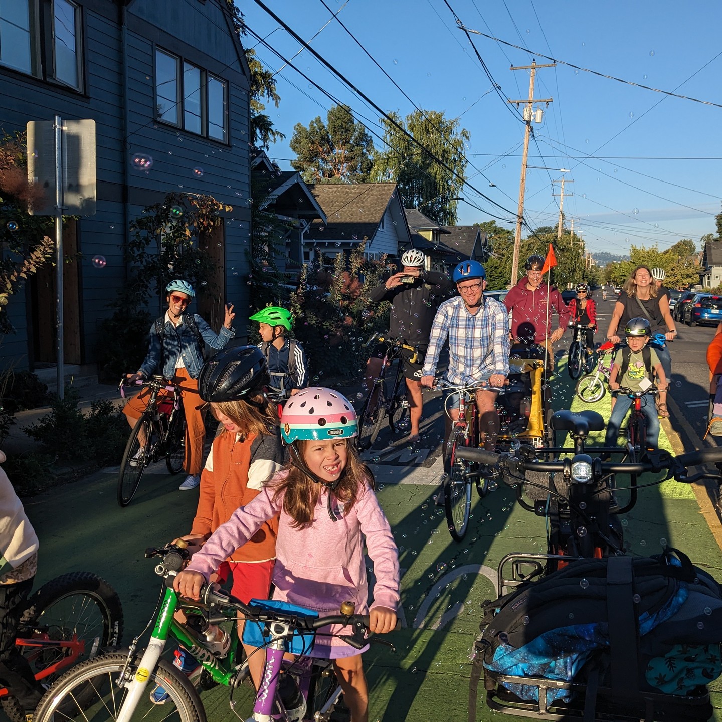 Glencoe Bike Bus